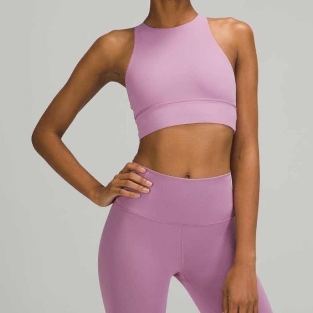 Lululemon Energy Bra High Neck Long Line